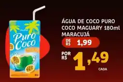 Trimais Supermercado Água de coco puro coco maguary maracujá oferta
