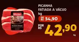 Trimais Supermercado Picanha fatiada a vácuo oferta