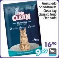 Supermercados Big Compra Granulado Sanitário Mr. Clean Clássica Grão Fino oferta