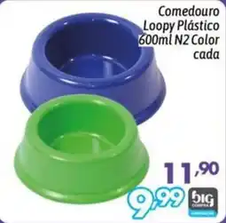 Supermercados Big Compra Comedouro Loopy Plástico oferta