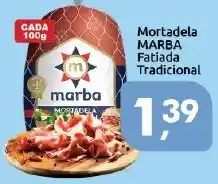 Supermercados Nori Mortadela Marba Fatia Tradicional oferta