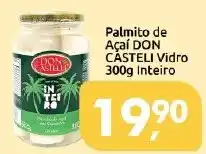 Supermercados Nori Palmito de Açaí DON CÁSTELI Vidro oferta
