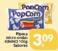 Supermercados Nori Pipoca micro-ondas kinino 100g sabores oferta