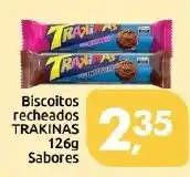 Supermercados Nori Biscoitos recheados trakinas oferta