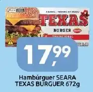 Supermercados Nori Hambúrguer seara texas burguer oferta