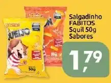 Supermercados Nori Salgadinho fabitos squil 50g sabores oferta