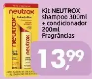 Supermercados Nori Kit neutrox shampoo + condicionador fragrâncias oferta