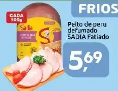 Supermercados Nori Peito de peru defumado SADIA Fatiado oferta