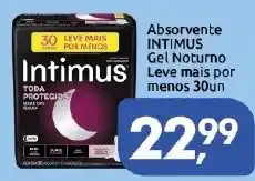 Supermercados Nori Absorvente intimus gel noturno oferta
