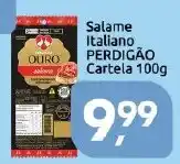 Supermercados Nori Salame Italiano Perdigão Cartela oferta
