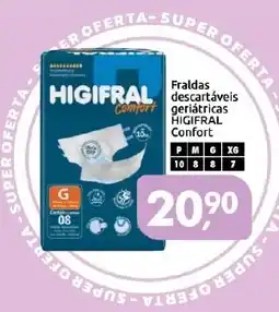 Supermercados Nori Fraldas descartáveis geriátricas higifral confort oferta