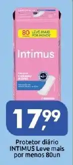 Supermercados Nori Protetor diário intimus oferta
