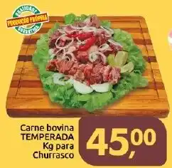 Supermercados Nori Carne bovina temperada oferta
