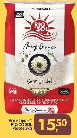 Supermercados Nori Arroz tipo - 1 rio do sol oferta