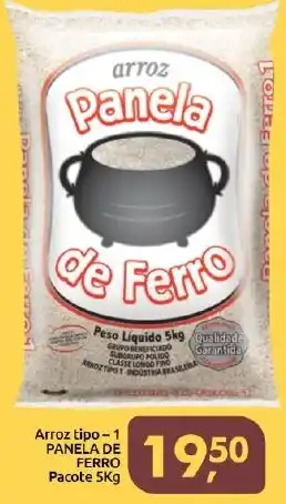 Arroz tipo 1 panela de ferro