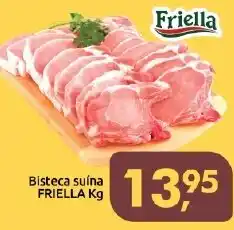 Supermercados Nori Bisteca suína friella kg oferta