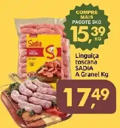 Supermercados Nori Linguiça toscana sadia oferta