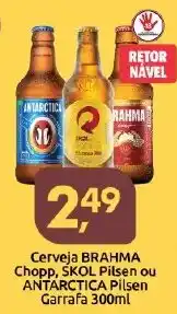 Supermercados Nori Cerveja brahma chopp, skol pilsen ou antarctica pilsen oferta