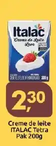 Supermercados Nori Creme de leite italac tetra oferta