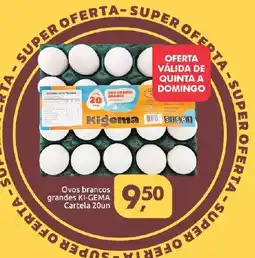 Supermercados Nori Ovos brancos grandes ki-gema oferta