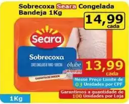Mialich Supermercados Sobrecoxa Seara Congelada oferta