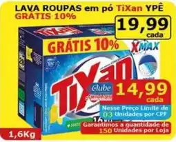 Mialich Supermercados lava roupas em pó tixan ypê oferta