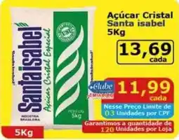 Mialich Supermercados Açúcar Cristal Santa isabel oferta