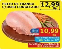 Mialich Supermercados Peito de frango c/osso congelado oferta