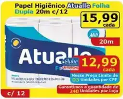 Mialich Supermercados Papel Higiênico Atualle Folha Dupla oferta