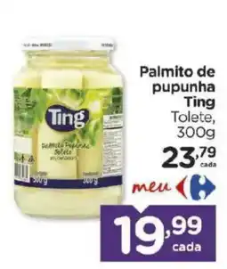 Carrefour Palmito de pupunha ting oferta