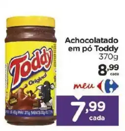 Carrefour Achocolatado em pó Toddy Original oferta