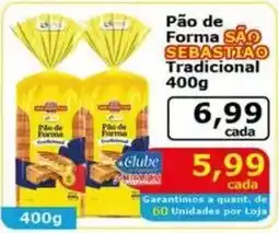 Mialich Supermercados Pão de Forma São Sebastião Tradicional oferta