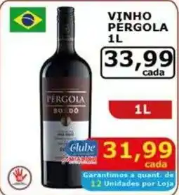 Mialich Supermercados Vinho pergola oferta