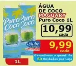 Mialich Supermercados Água de coco maguary puro coco 1l oferta