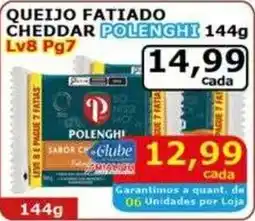 Mialich Supermercados queijo fatiado cheddar polenghi oferta