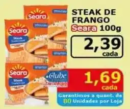 Mialich Supermercados steak de frango oferta