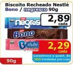 Mialich Supermercados Biscoito recheado nestlé bono / negresco oferta