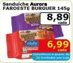 Mialich Supermercados Sanduíche Aurora Faroeste Burguer oferta
