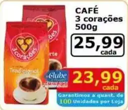Mialich Supermercados Café 3 corações oferta