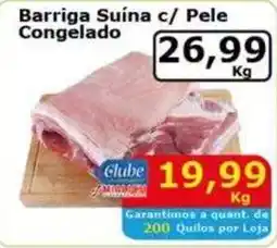 Mialich Supermercados Barriga Suína c/ Pele Congelado oferta