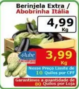Mialich Supermercados Berinjela Extra / Abobrinha Itália oferta