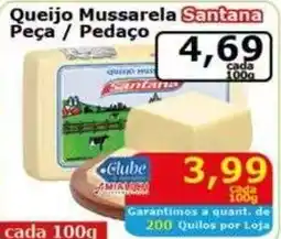 Mialich Supermercados Queijo Mussarela Santana oferta