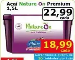 Mialich Supermercados Açaí nature on premium oferta