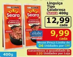 Mialich Supermercados Linguiça tipo calabresa oferta