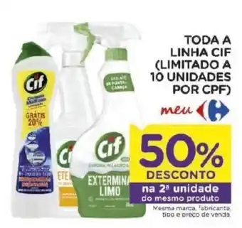 Carrefour Toda a linha cif oferta