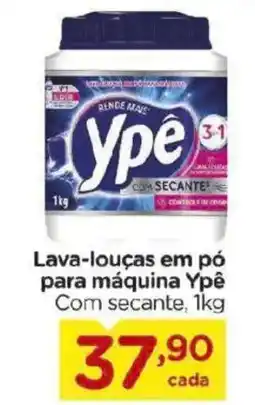 Carrefour Lava-louças em pó para máquina Ypé Com secante oferta