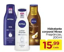 Carrefour Hidratante corporal Nivea Fragrâncias oferta