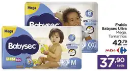 Carrefour Fralda babysec ultra mega oferta