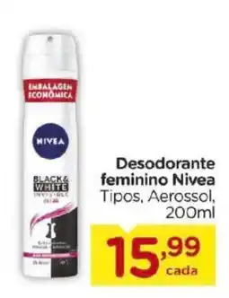 Carrefour Desodorante feminino nivea tipos oferta