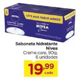 Carrefour Sabonete hidratante Nivea Creme care oferta